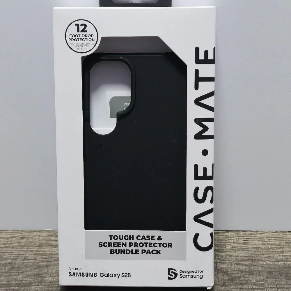 CaseMate Cell Phone Case & Screen Protector Samsung Galaxy S25